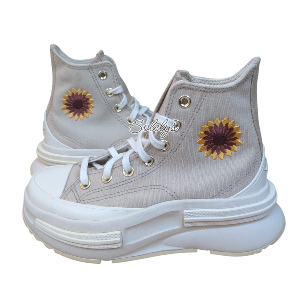 Converse Run Star Legacy CX Festive Florals Chunky Platform High Top Sneaker 5.5